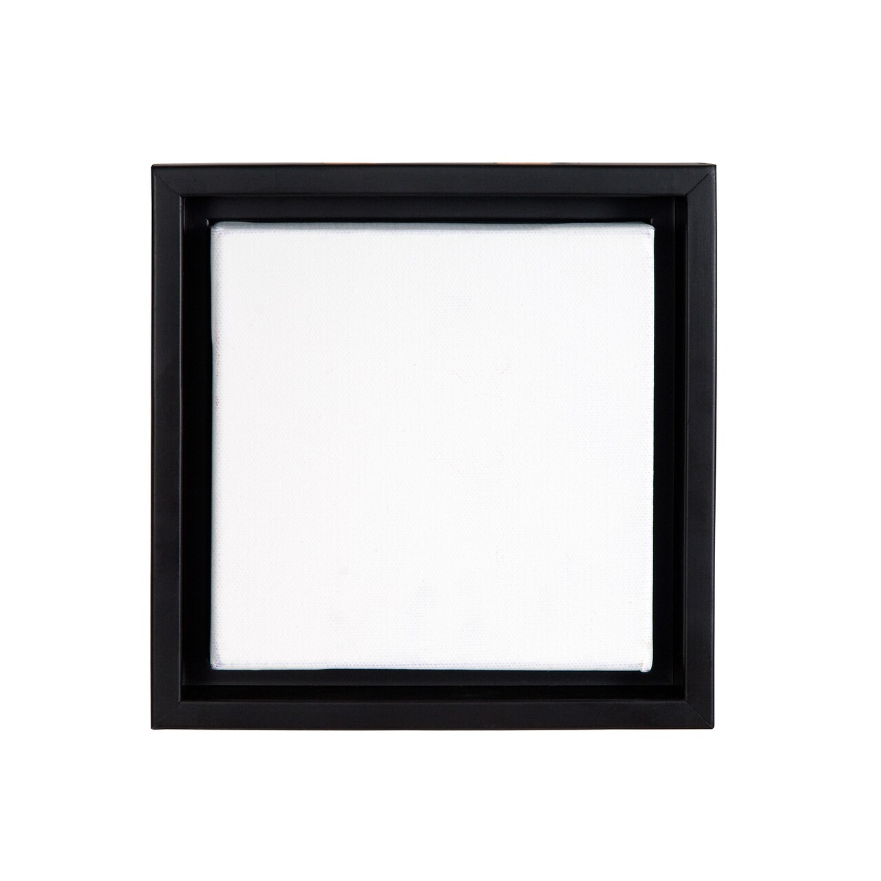 Creative Mark Illusions Floater Canvas Frame, Black and Antique Gold, 3/4 in - Ideal for Galleries, Artists & Professionals, Frames for Canvas Paintings, Complete Hanging Hardware